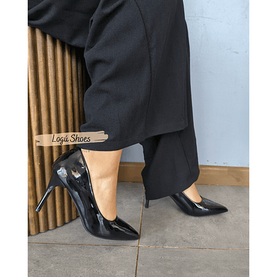 Stiletto Negro Charol
