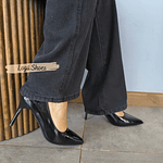 Stiletto Negro Charol