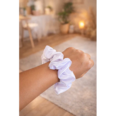 Scrunchies de Satín Mediano
