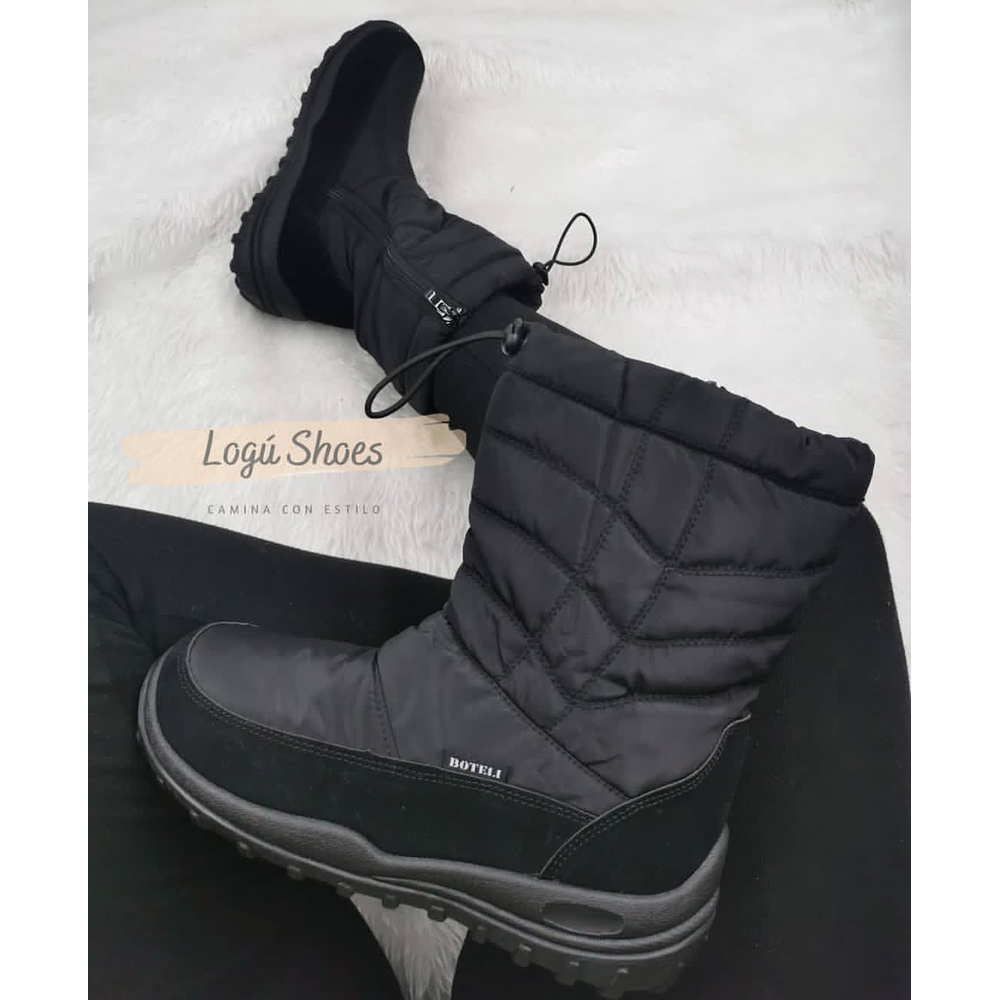 Botín Impermeable Negro