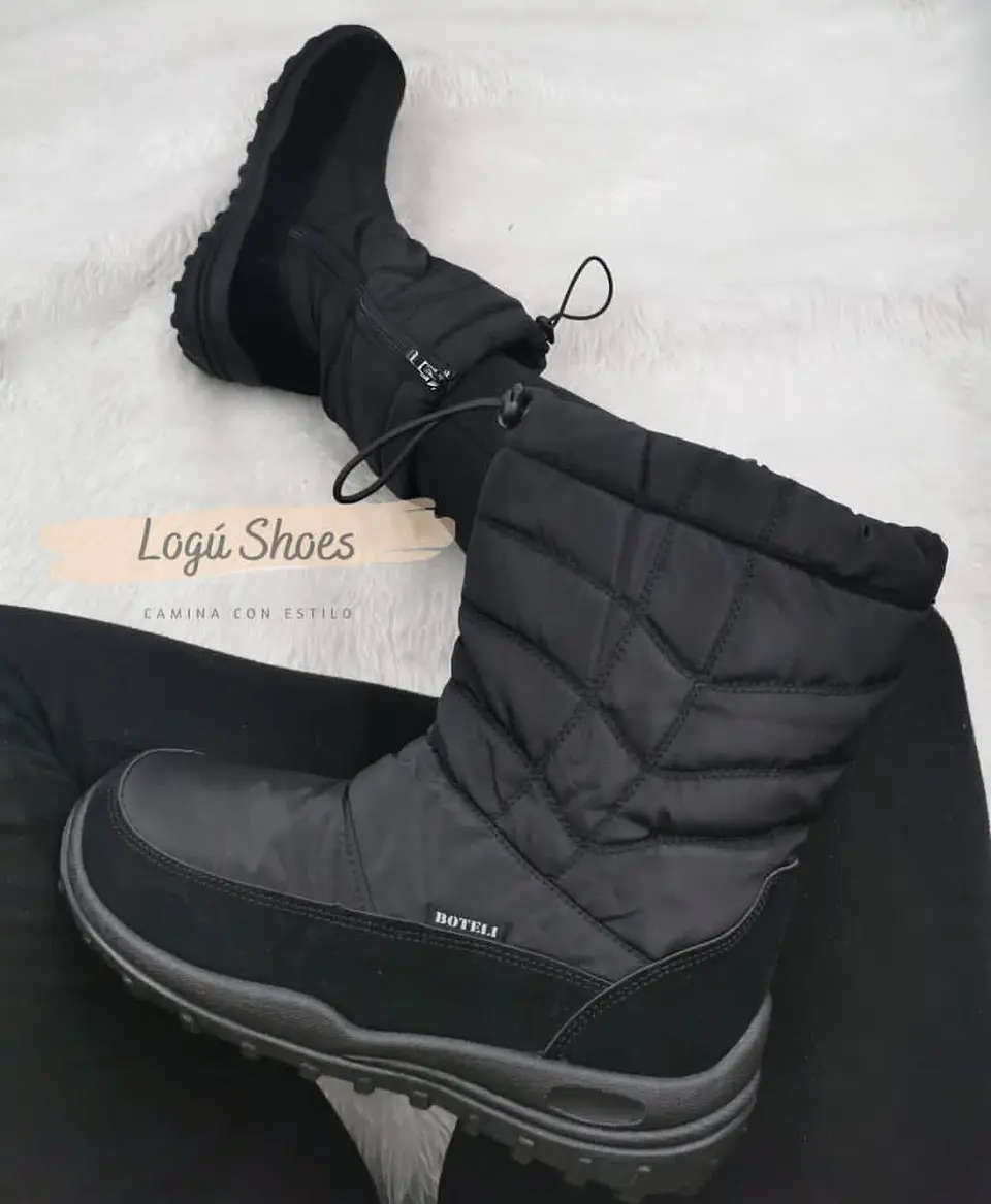 Botín Impermeable Negro 1