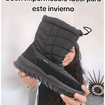 Botín Impermeable Negro