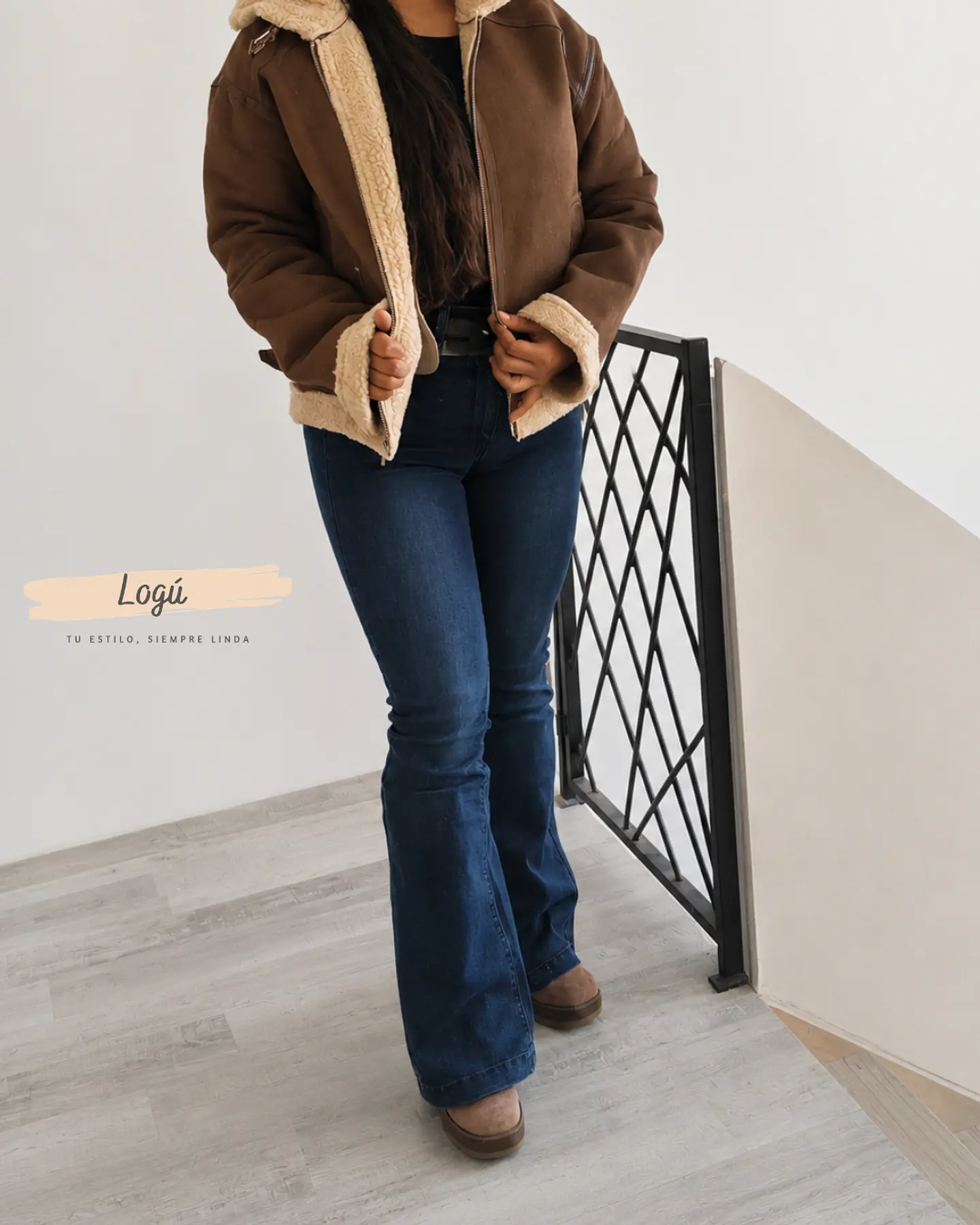 Jeans Flare Azul Clásico 4