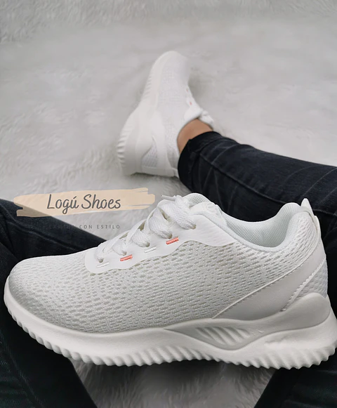 Zapatilla deportiva blanca
