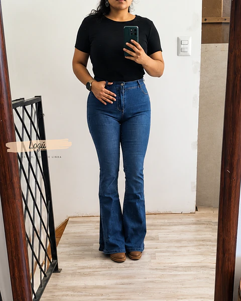 Jeans Flare Azul V