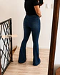 Jeans Flare Azul Costura - Miniatura 3