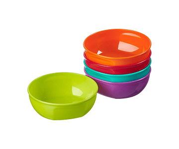 Pack de 5 Bowls Colores 