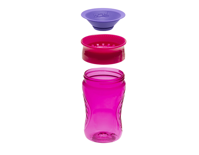 Vaso Antiderrame 360 Wow Cup Rosado