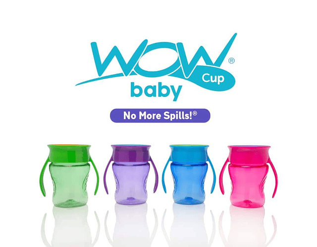 Vaso Wow Cup Baby Tritan Verde