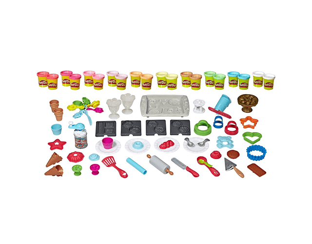 Set de Masa Moldeable Dulces Recetas Play-Doh Kitchen