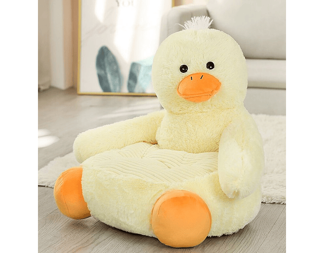 Puff de Peluche Patito