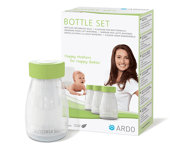 Botellas de leche Ardo Bottle Set 150ml 3 uns