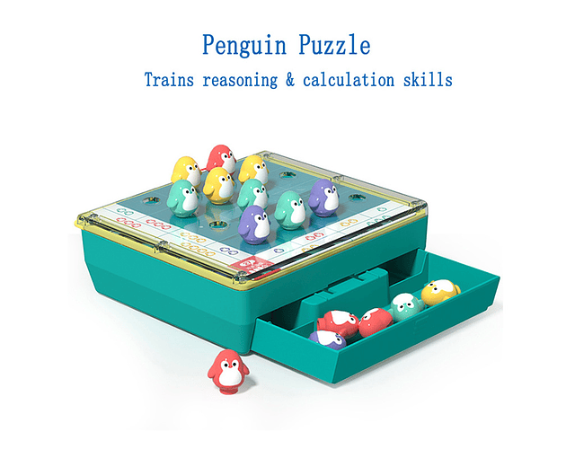 Juego Puzzle Pingüinos Hola Toys 