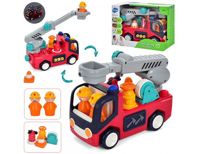 Camión Bombero Hola Toys