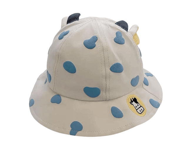 Gorro Vaquita Para Bebés y Niños 6M a 2 Años