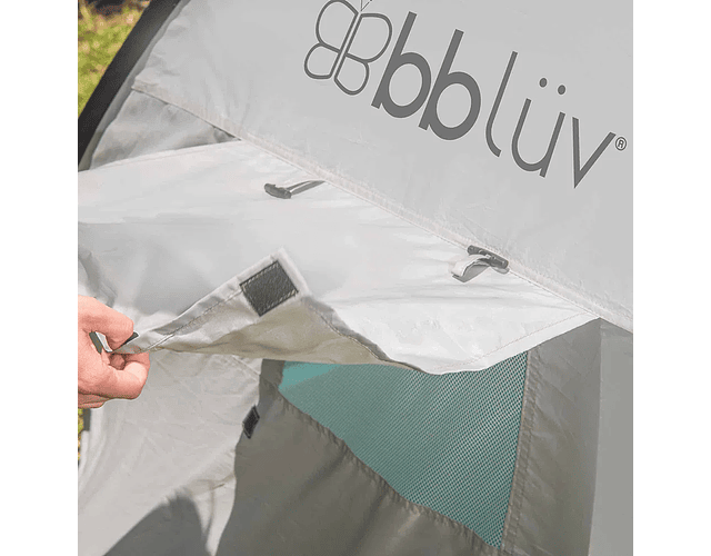 Carpa de juegos pop-up Bbluv anti-UV con con Mosquitero