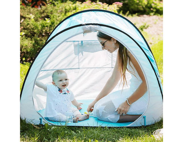 Carpa de juegos pop-up Bbluv anti-UV con con Mosquitero