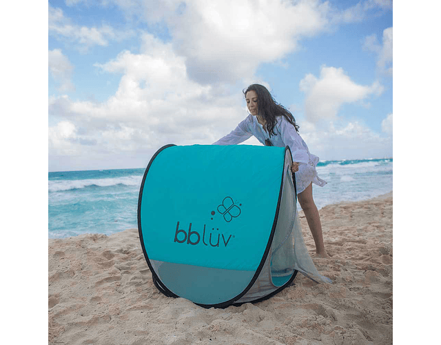Carpa de juegos pop-up Bbluv anti-UV con con Mosquitero