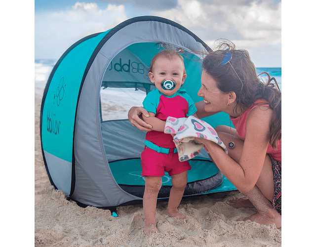 Carpa de juegos pop-up Bbluv anti-UV con con Mosquitero