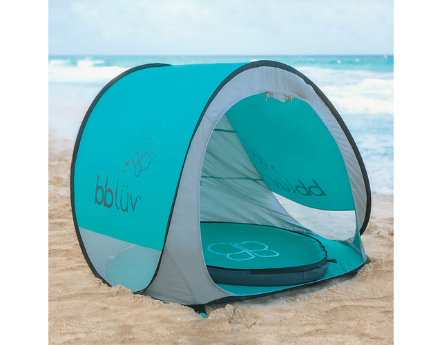 Carpa de juegos pop-up Bbluv anti-UV con con Mosquitero