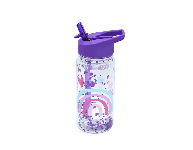 Botella de agua de doble pared con bombilla Melii 300 ML