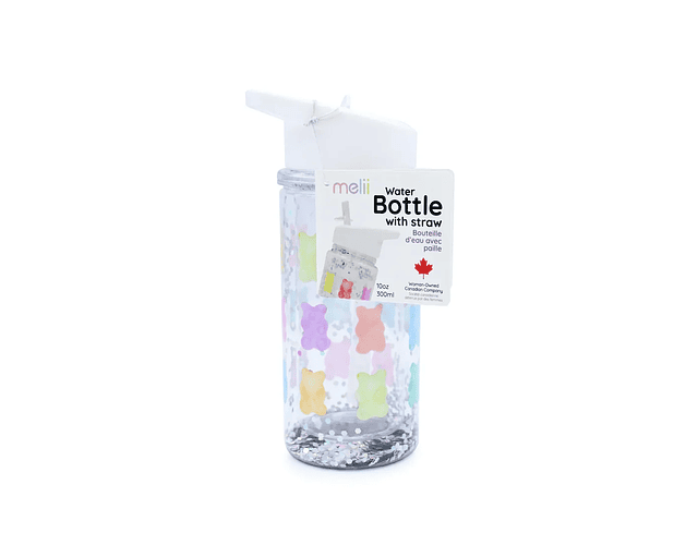 Botella de agua de doble pared con bombilla Melii 300 ML