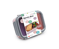 Lonchera bento box con compartimientos 880 ml - Rosado
