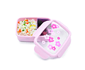 Lonchera bento box con compartimientos 880 ml Melii