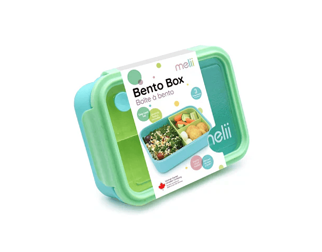 Lonchera bento con compartimientos 1250 ml