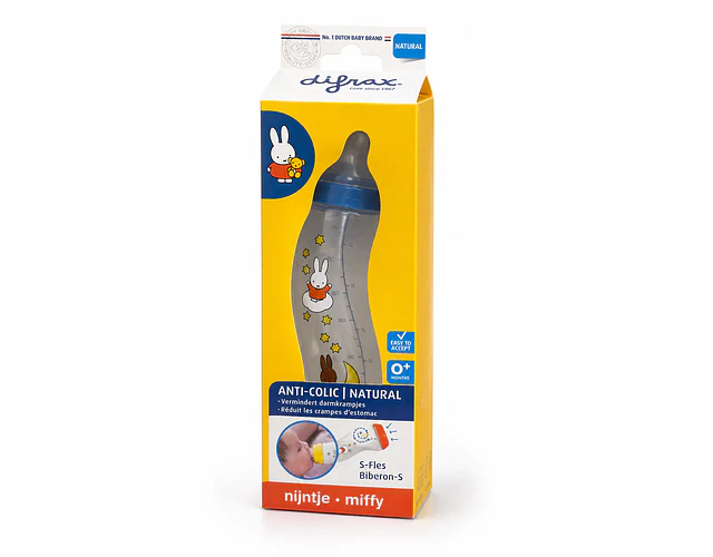 Mamadera Difrax S Anticólicos 250 ml – Miffy