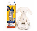 Set Regalo Conejito Mamadera Difrax S Anticólicos 250 ml + Peluche Conejo