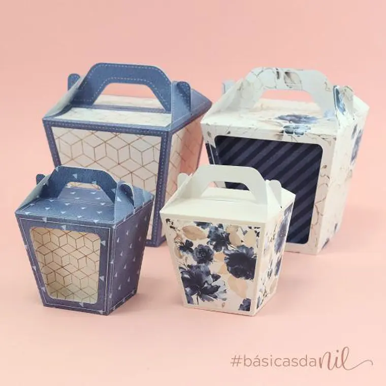 Arquivo Kit Master Caixas Sushi Com Alça - Molde Limpo - Nilmara Quintela 1