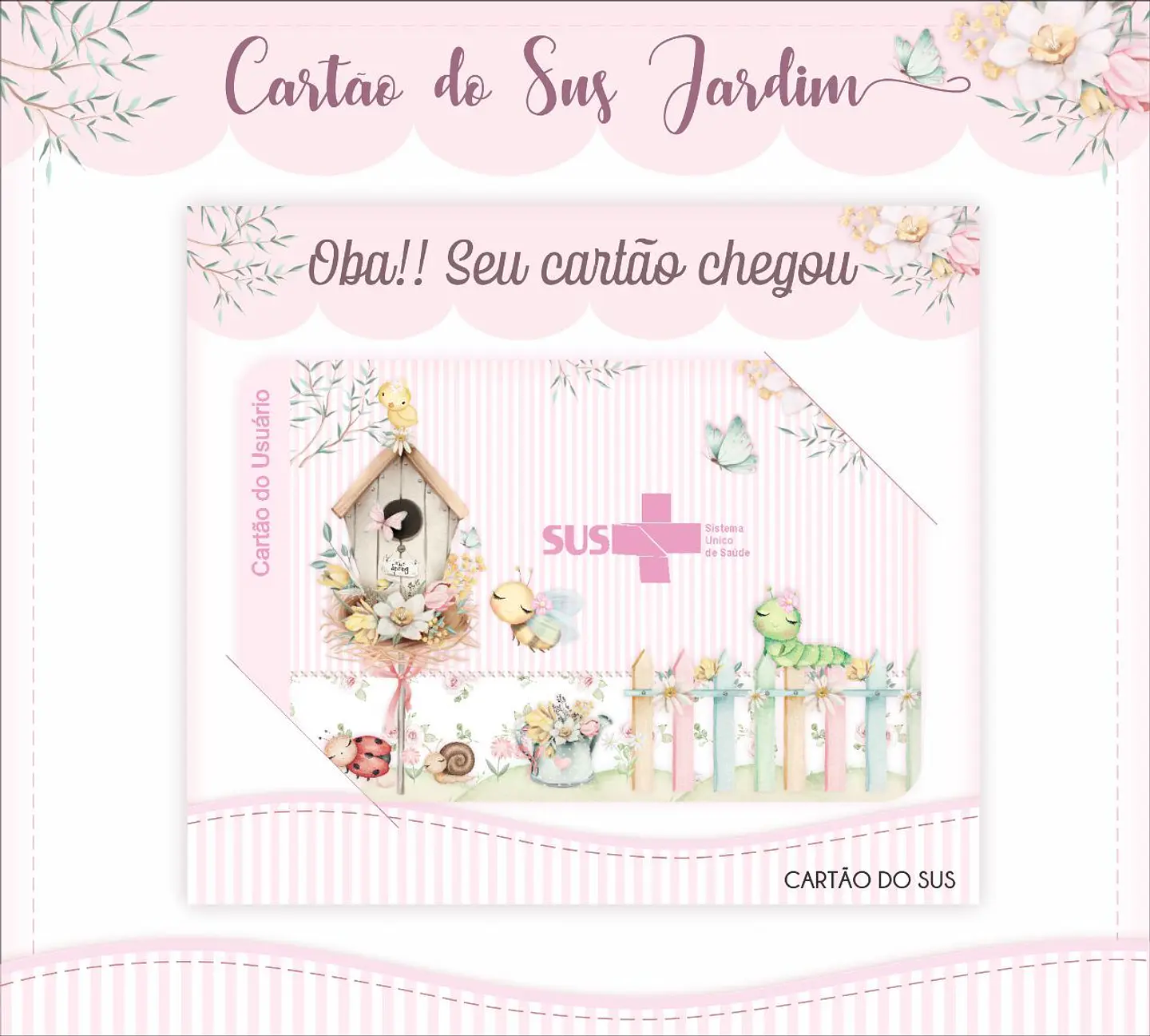 Encadernação Kit Caderneta Jardim 4