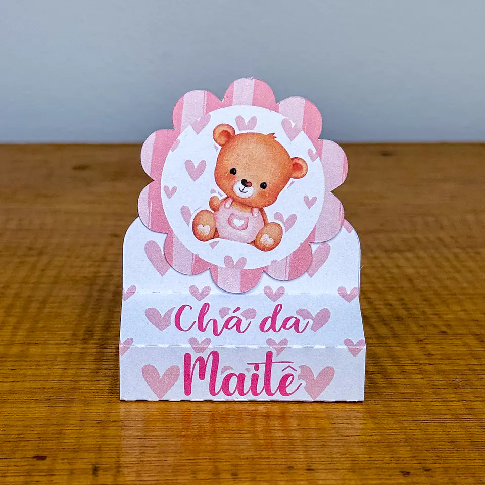 Arquivo Chá de Bebê Ursinha - Pdf e studio  4