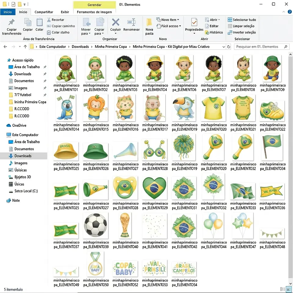 Arquivo Kit Digital Minha Primeira Copa - Miau Criativo 2