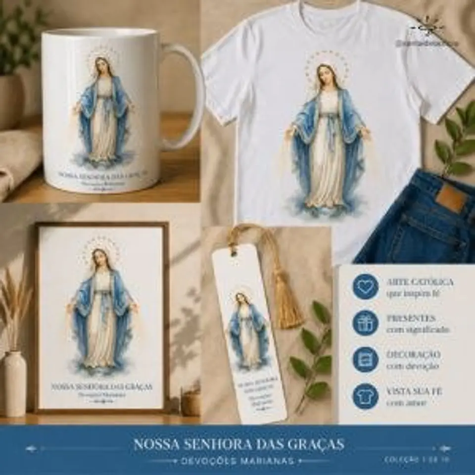 Arquivo Kit Digital Coleção Santos Católicos Vol 02 - Santa Ideia 4