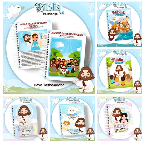 Arquivo Digital Bíblia Infantil - Pamela Vieira 
