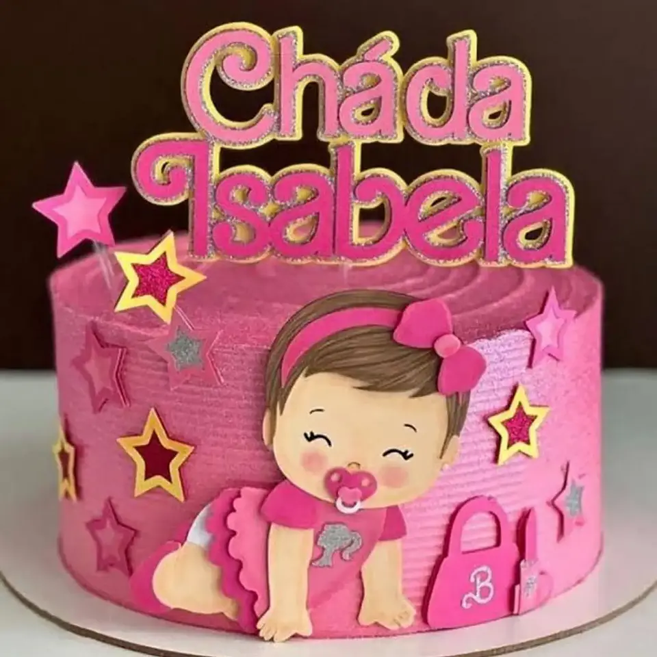 Arquivo Topo Barbie Bebê Engatinhando 1