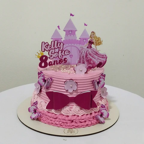 Arquivo Topo Barbie Princesa
