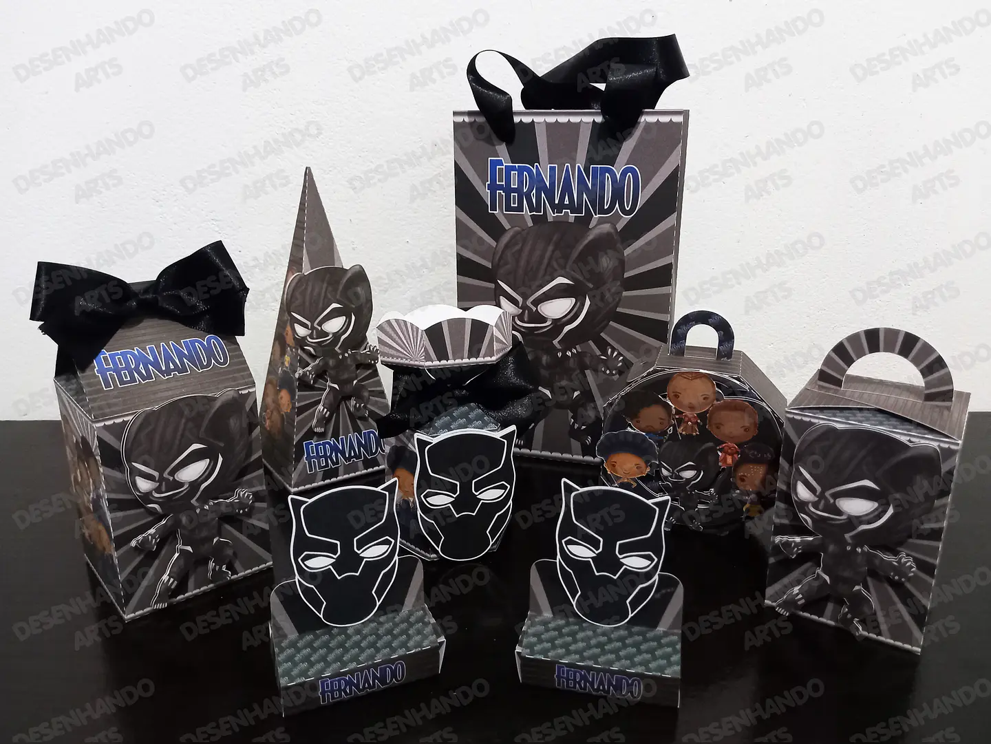 Arquivo Pantera Negra - Pdf e Studio - Desenhando arts 1