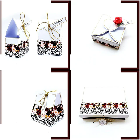 Arquivo Casamento Floral Marsala - Pdf e Studio