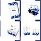 Arquivo Casamento Floral Azul - Pdf e Studio - Thumbnail 3