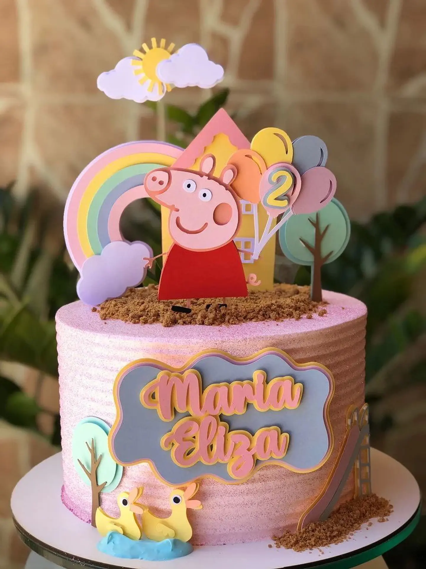 Arquivo Topo Peppa Pig Candy Clean Camadas - Pdf e Studio 1
