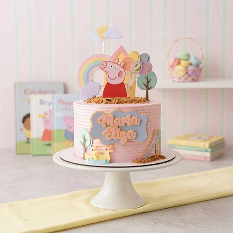 Arquivo Topo Peppa Pig Candy Clean Camadas - Pdf e Studio