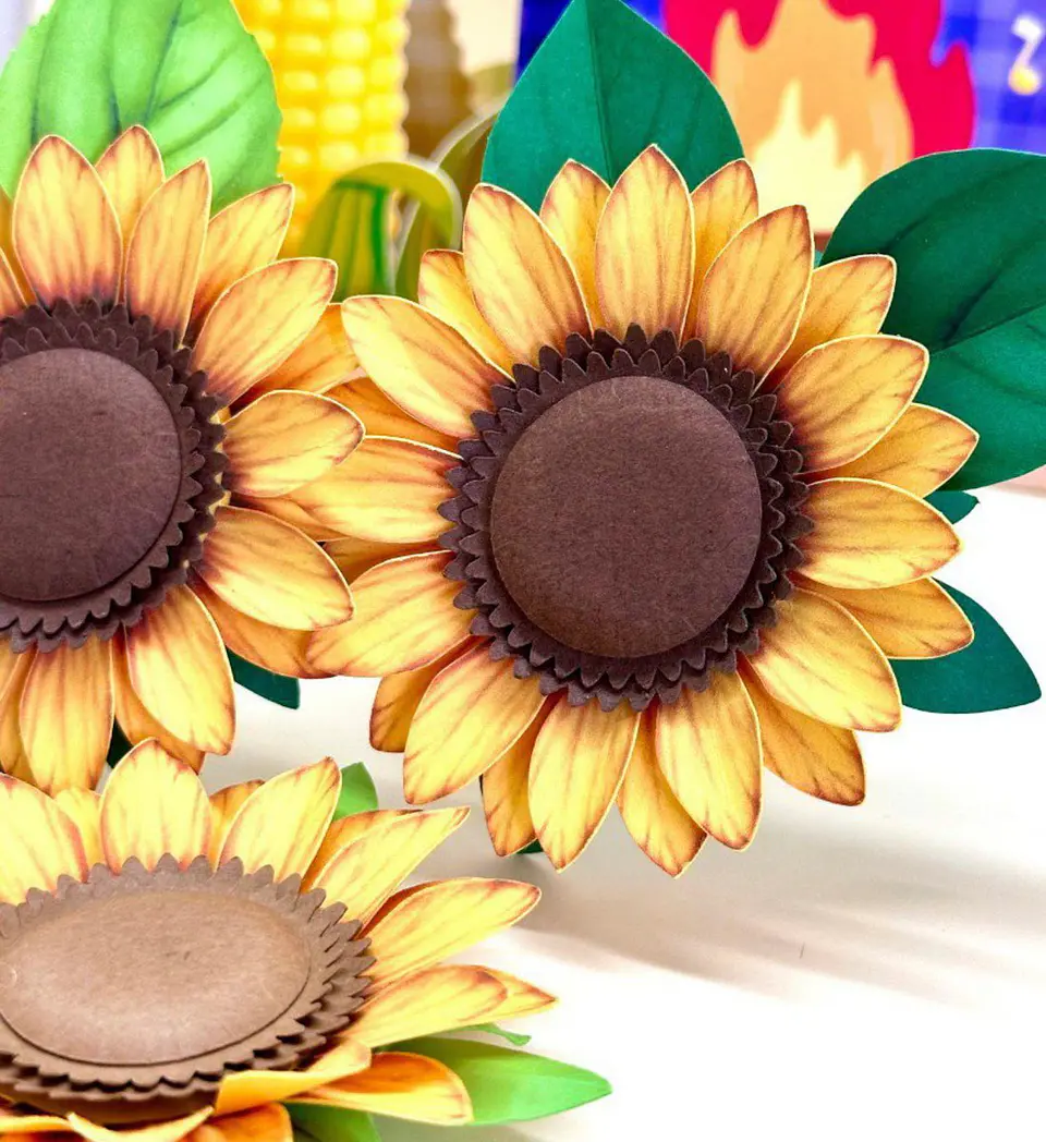 Arquivo Girassol Flor Realista - Pdf e Studio 2