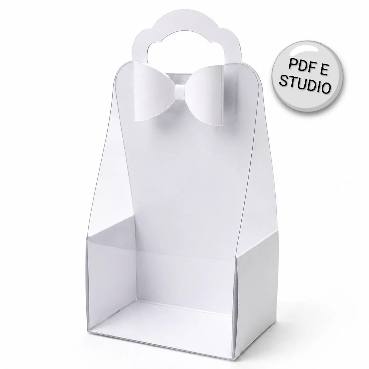 Arquivo Caixa Porta Suspiro - Modelo Premium Acetato - Molde Limpo - Pdf e Studio 1