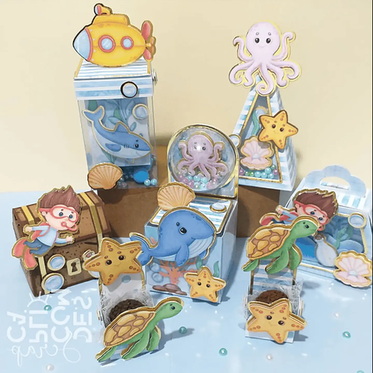 Arquivo Fundo do Mar Vitrine Shaker - Descomplica 1