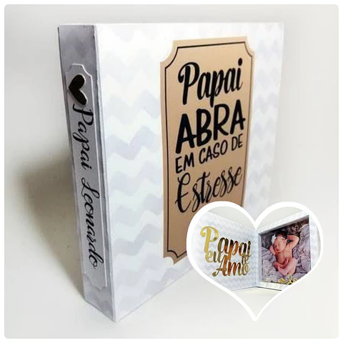 Arquivo Caixa Porta Retrato Dia Dos Pais - Papel Amado