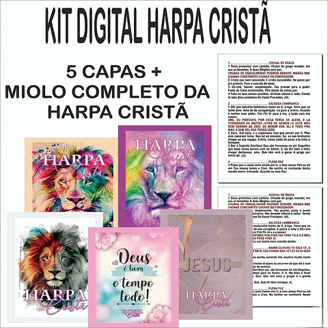Encadernação Harpa Cristã
