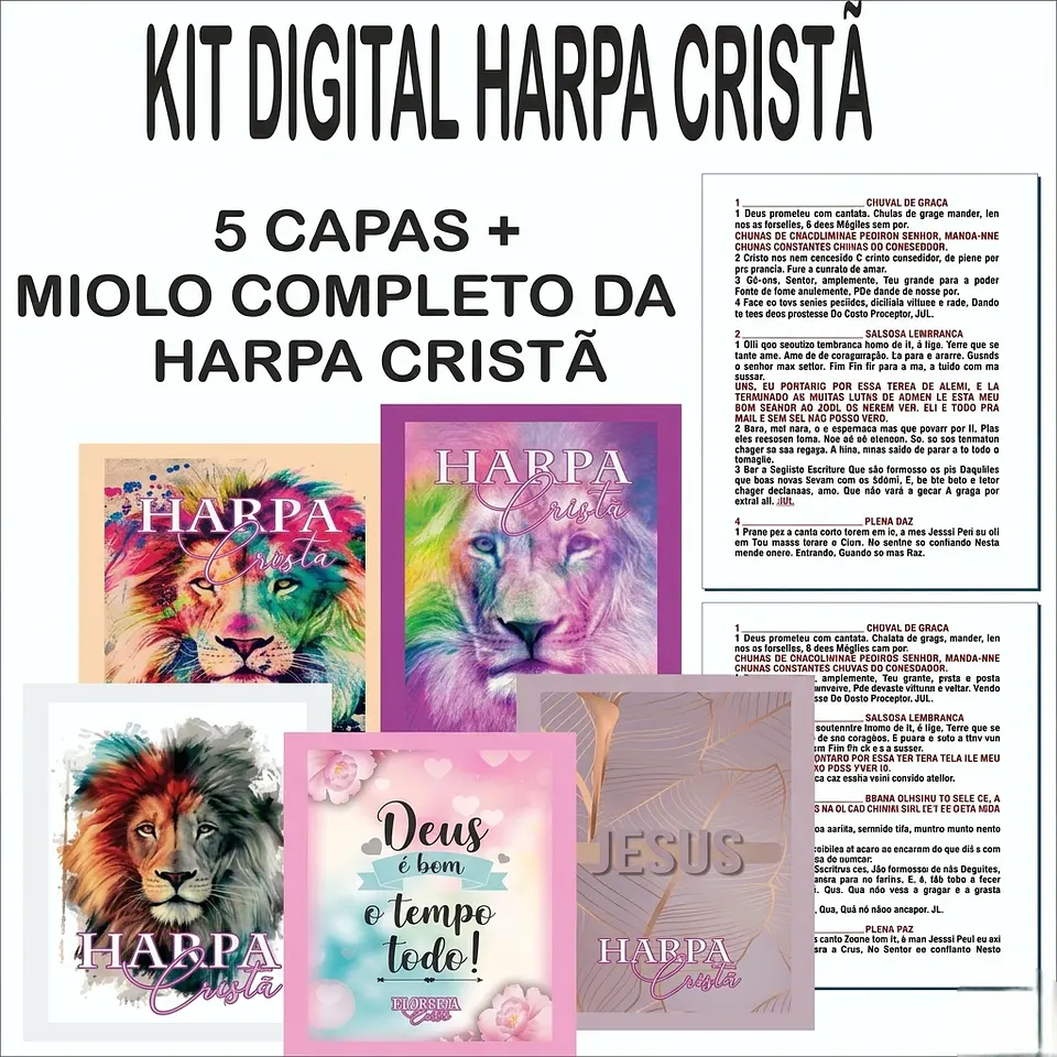 Encadernação Harpa Cristã 1